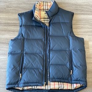 Burberry vintage puffer vest